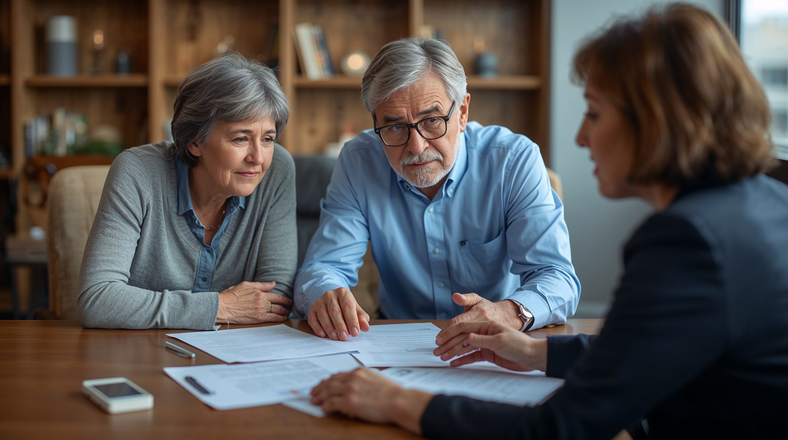 Elder law attorney helping seniors plan for long-term care needs